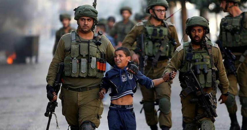 تقرير يرصد اعتقال وتعذيب الاحتلال لأطفال فلسطين