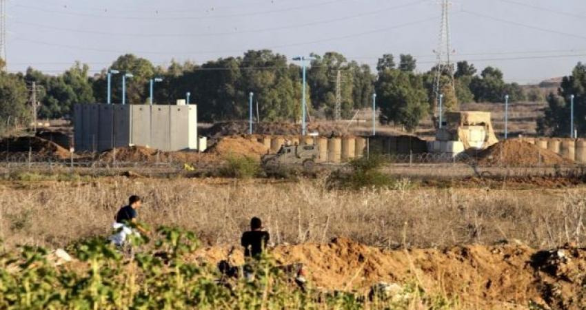 قوات الاحتلال شرق الحدود مع قطاع غزة