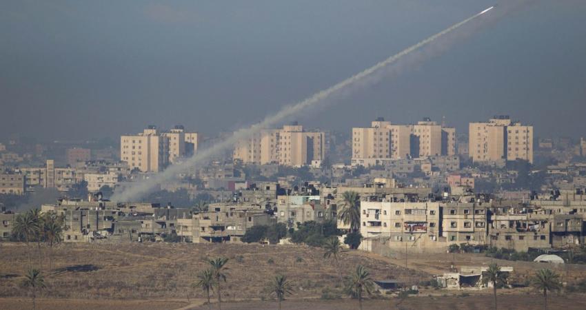 gaza rocket human shields