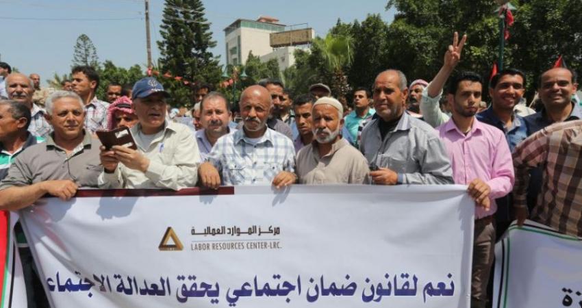 العمال في غزة
