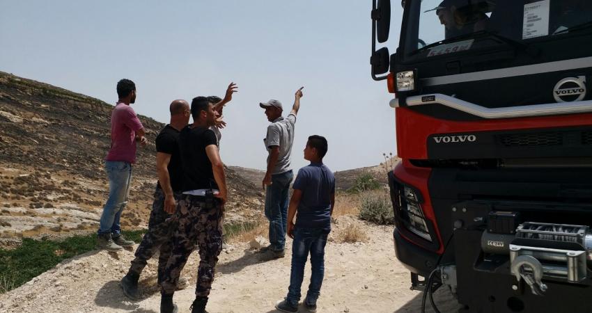 الدفاع المدني يتعامل مع 291 حادث إطفاء وإنقاذ