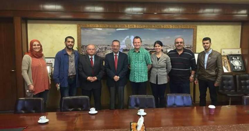 وفد تجمع الاطباء الأكاديمي من ألمانيا ينهى رحلته التدريبية في فلسطين