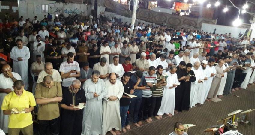 صورة خبر إحياء 15000 مصلي ليلة الـ 27 من رمضان بالنصيرات