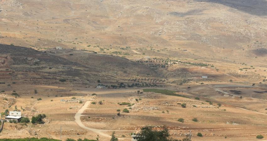 التصحر في فلسطين