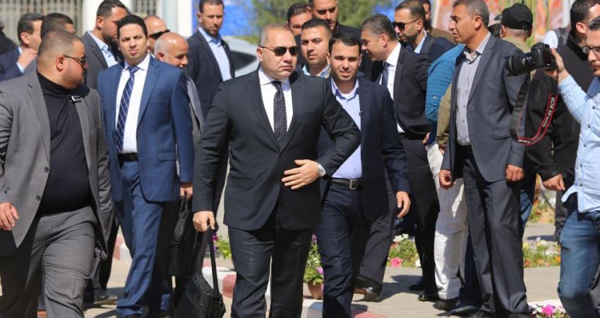 مسؤول الوفد المصري اللواء أحمد عبد الخالق في غزة