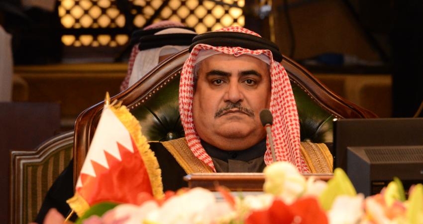 وزير الخارجية البحريني خالد بن أحمد آل خليفة