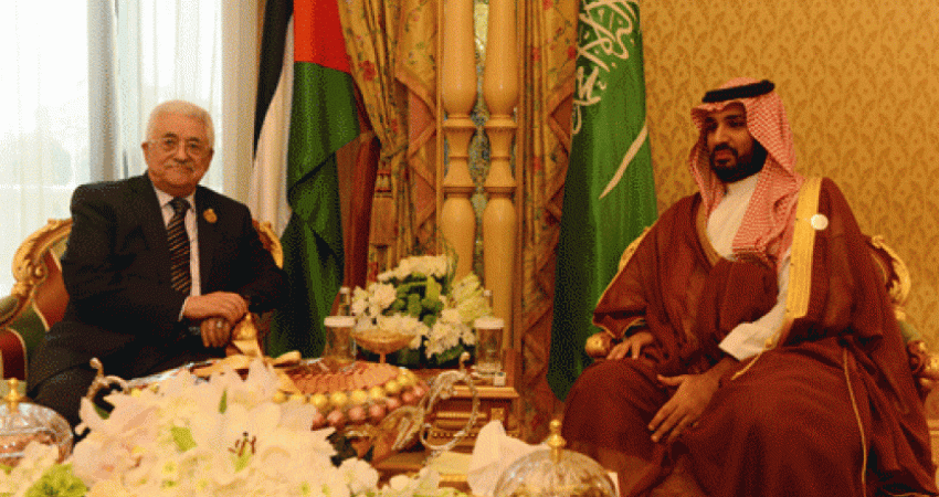 تايمز: بن سلمان يضغط على عباس لقبول مبادرة ترمب