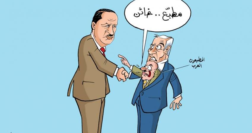 كاريكاتير للفنان علاء اللقطة