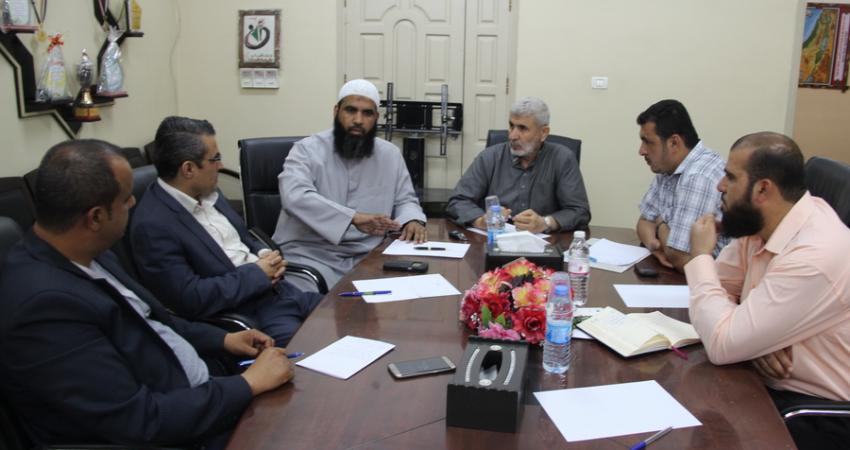 بلديات رفح والكهرباء يناقشان سبل حل أزمة المياه