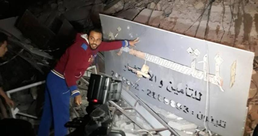 قصف الملتزم