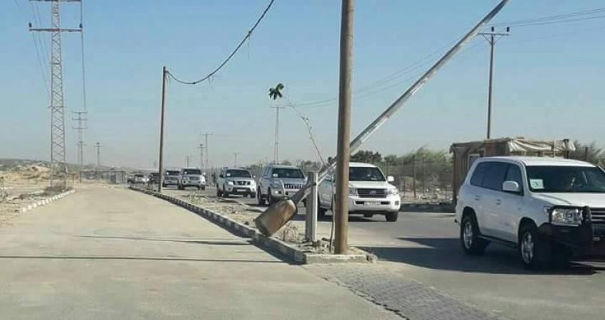 36 دبلوماسيًا من 25 دولة يصلون قطاع غزة