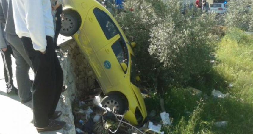 إصابتان بحادث سير غرب بيت لحم