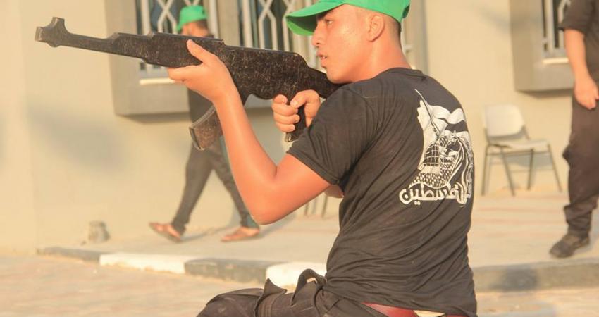 "حماس" تختتم مخيمات فرسان فلسطين وسط القطاع