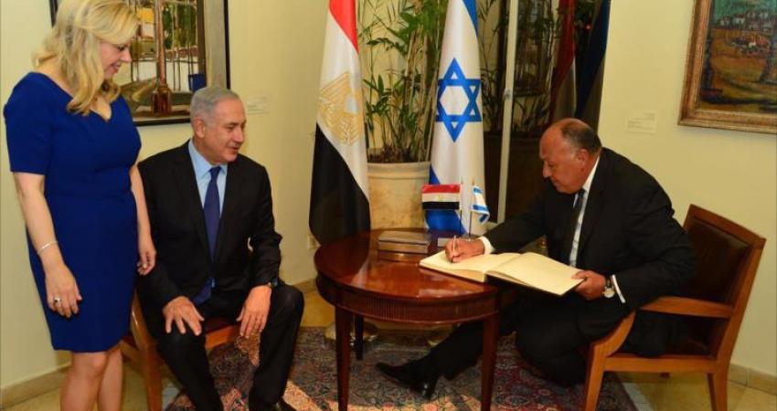 نتنياهو وشكري