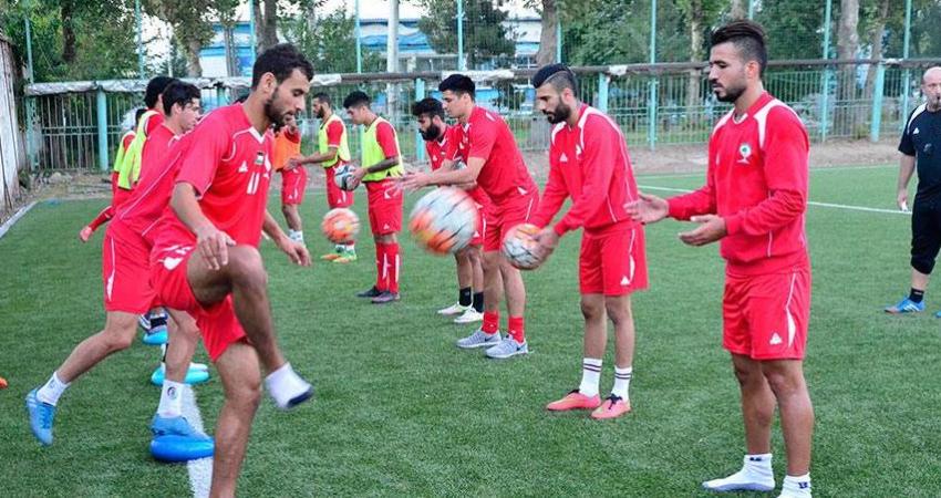 تدريبات المنتخب الوطني في طاجيكستان 