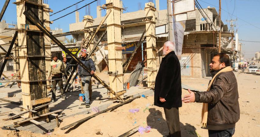 بلدية خانيونس تشرع بإنشاء 10 محلات بسوق حي الأمل