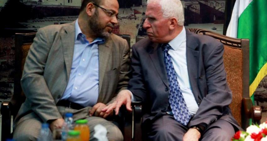 عزام الأحمد وموسى أبو مرزوق