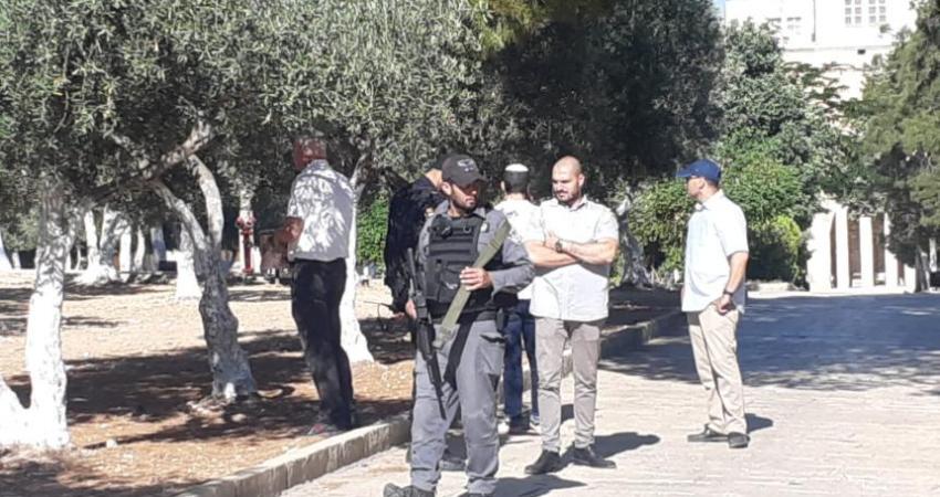وزير إسرائيلي على رأس المقتحمين للأقصى