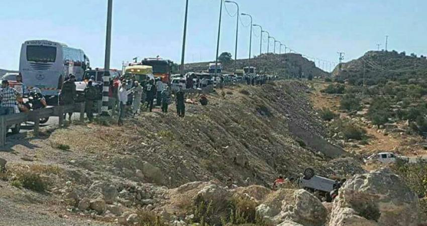 مصرع ثلاثة مواطنين في حادث سير شرق رام الله