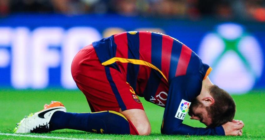 انهيار برشلونة - بيكيه