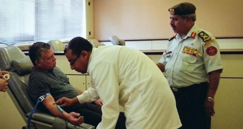 ملك الأردن يجري اختبار الإصابة بفيروس كورونا