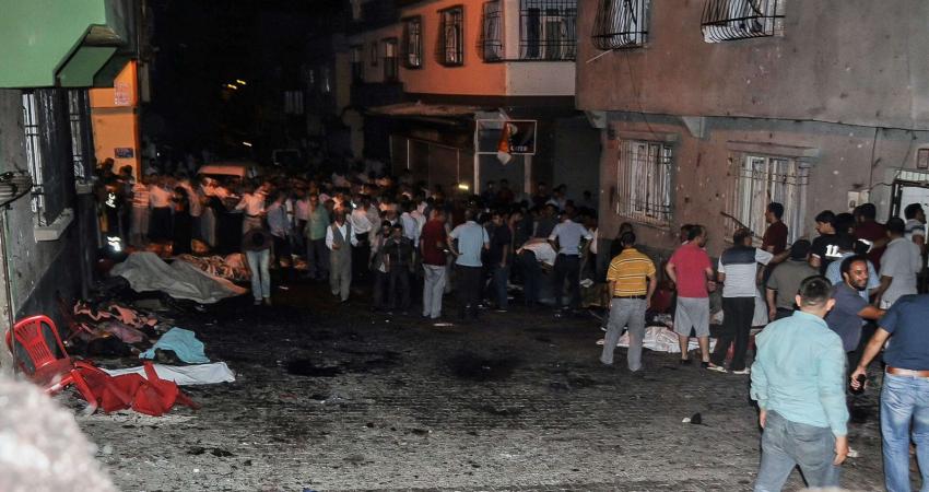 تركيا: 30 قتيلا بتفجير انتحاري خلال حفل زفاف