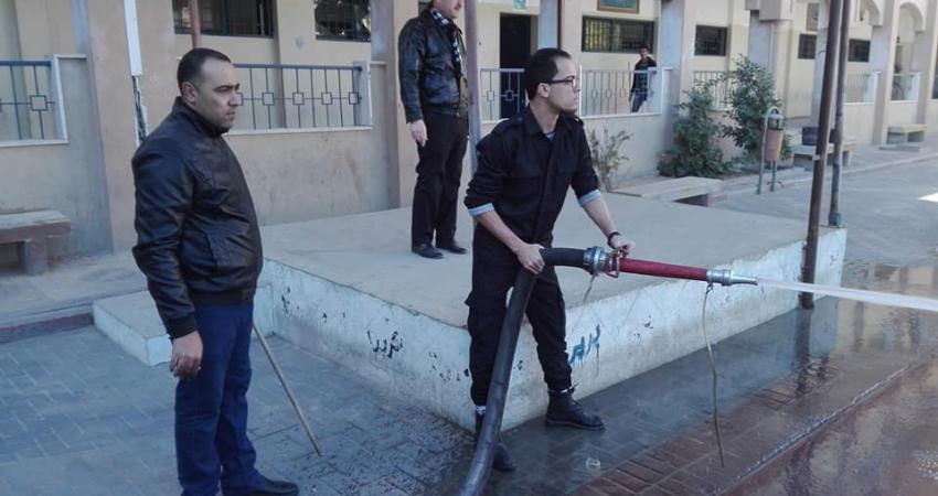 المدارس المتضررة