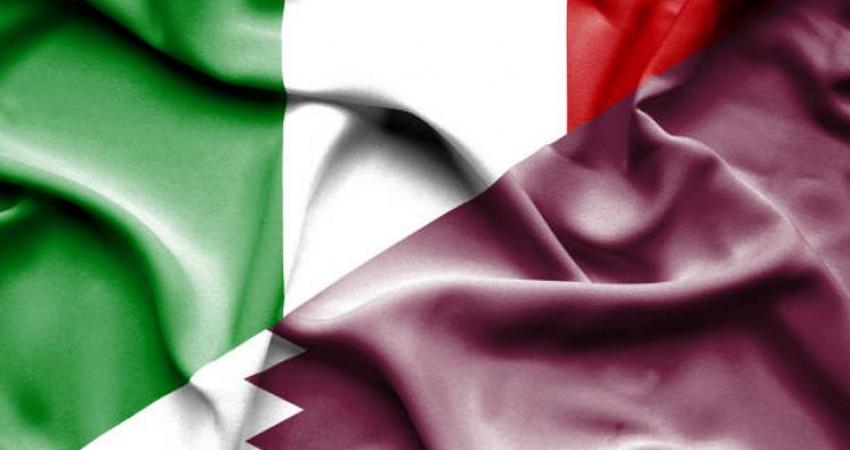 قطر وإيطاليا