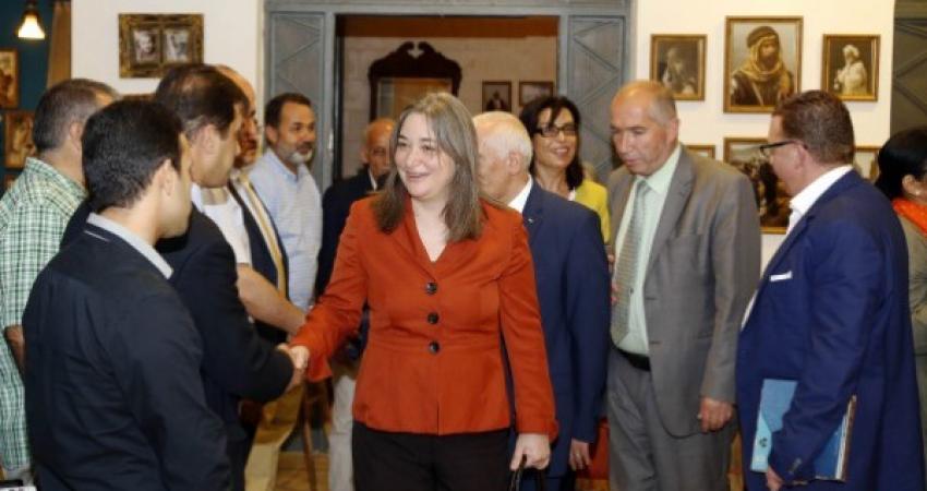 خلال احتفال إعلان الخليل مدينة حرفية