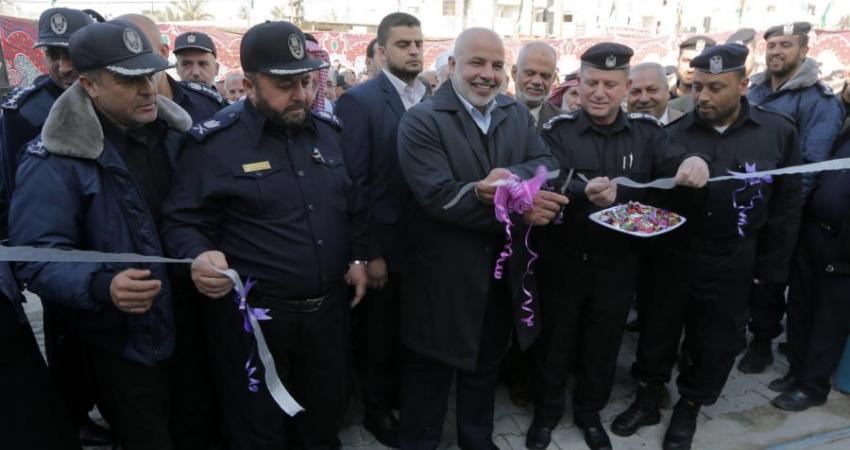 افتتاح مقر شرطة برفح