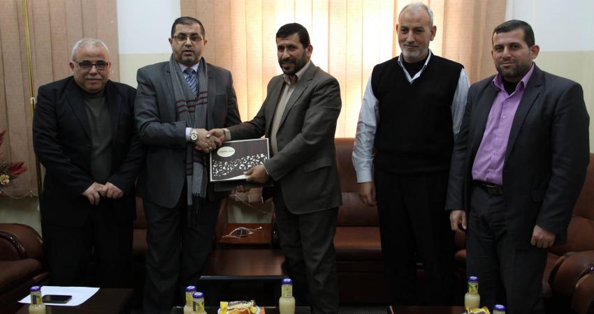 توقيع اتفاقية تعاون مركز حياة ووزارة التربية والتعليم بغزة