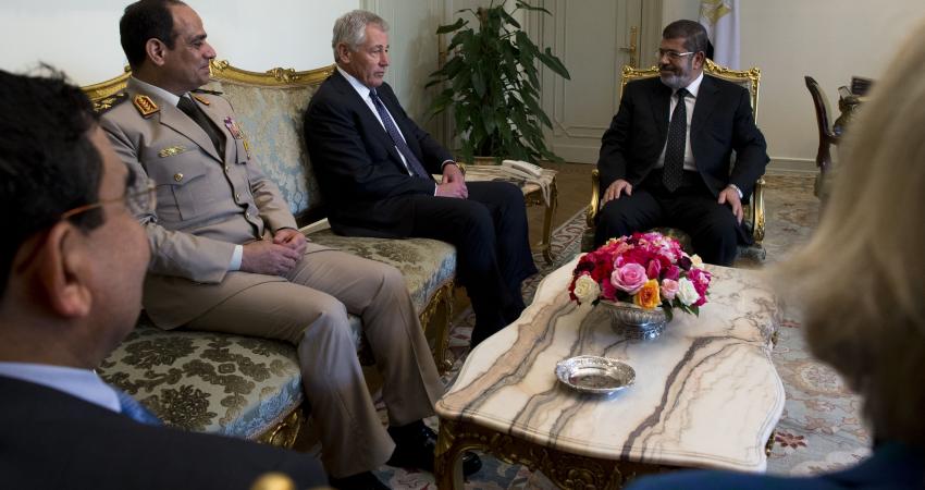 Secretary_of_Defense_Chuck_Hagel_meets_with_Egyptian_President_Mohamed_Morsy_in_Cairo,_Egypt,_April_24,_2013