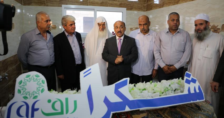 "راف" تحتفل بتسليم مشروع بيوت أهل غزة لأصحاب المنازل المهدمة
