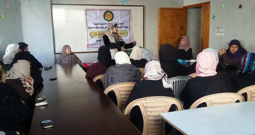 بلدية البريج تنظم محاضرات حول التخلص من النفايات الصلبة