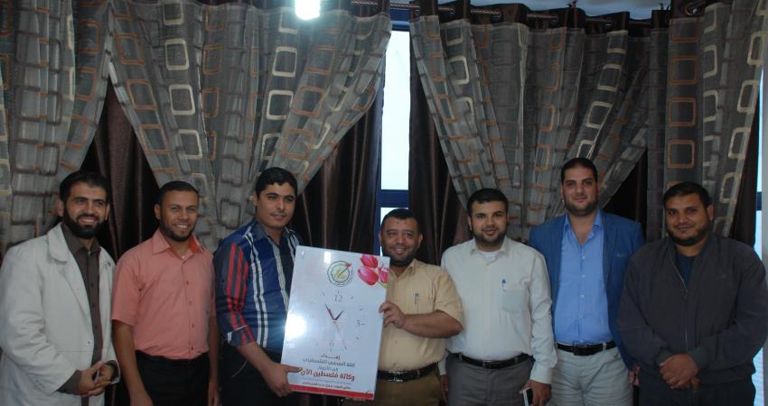 زيارة كتلة الصحفي لوكالة فلسطين الآن