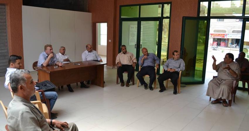 صورة خبر بدء بلدية النصيرات بتأجير محلات السوق المركزي