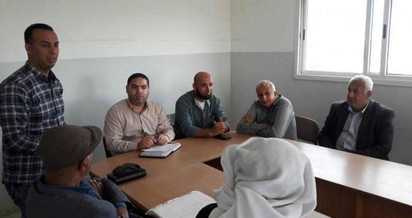 تشكيل لجنة مزارعين بالوسطي