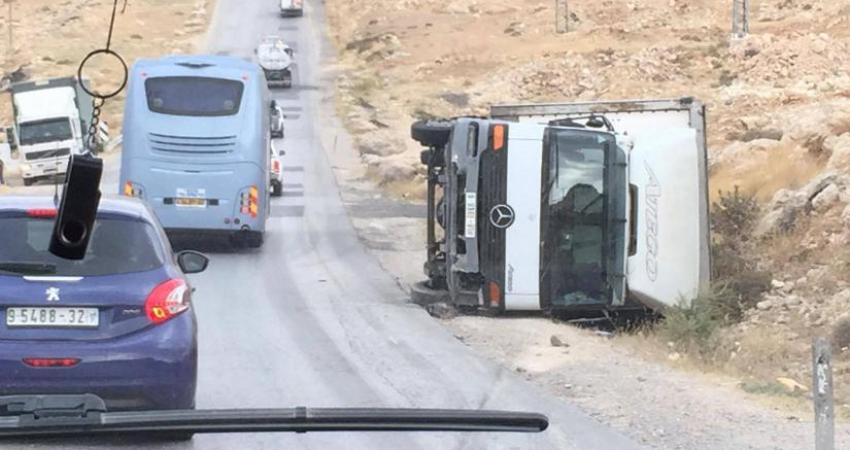 حادث سير في طولكرم