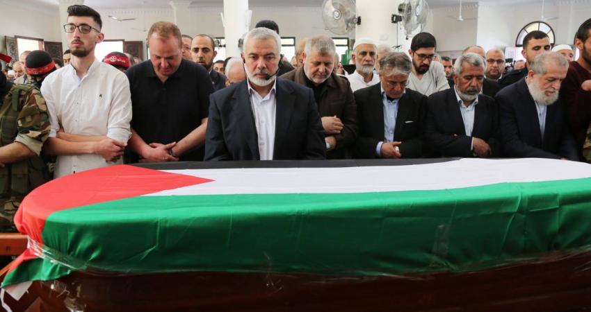 تشييع جثمان القيادي بالجبهة الشعبية رباح مهنا