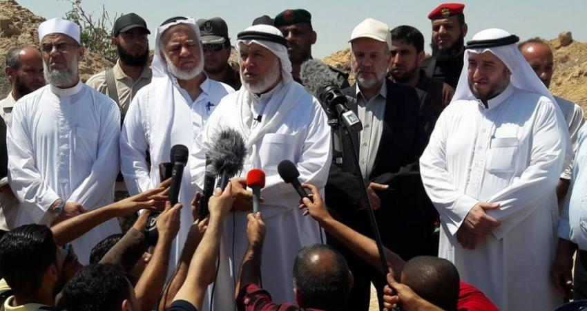 أثناء كلمة الدكتور مروان
