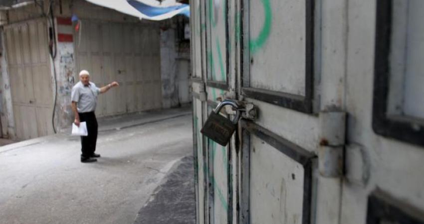 إضراب شامل بنابلس