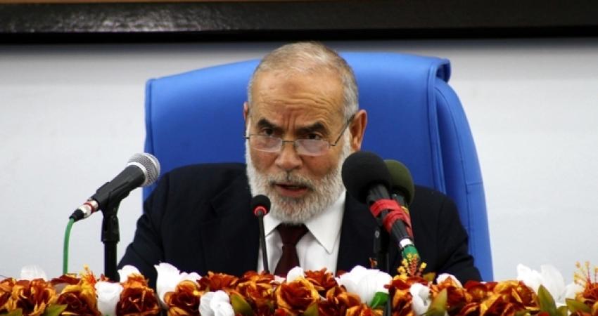 النائب الأول لرئيس المجلس التشريعي أحمد بحر