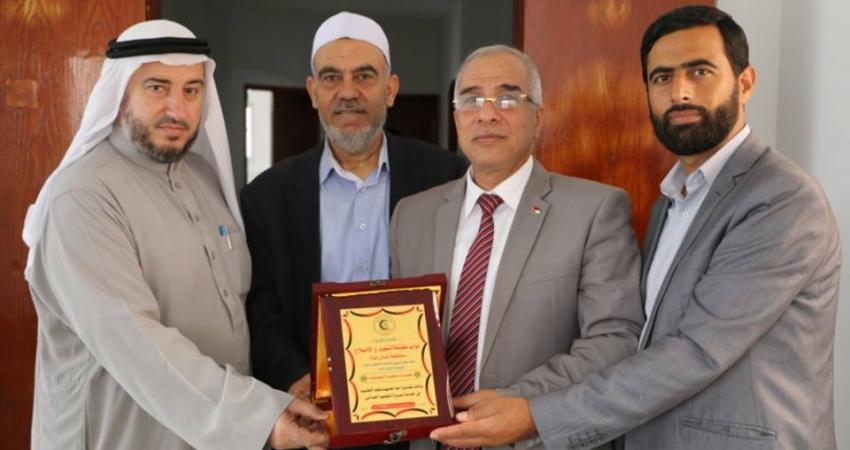 صورة خبر زيارة نواب الشمال غزة كليتي الدعوة ونماء