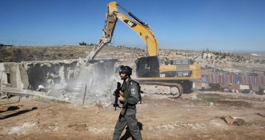 الاحتلال يهدم ثلاثة منازل قيد الإنشاء شرق أريحا