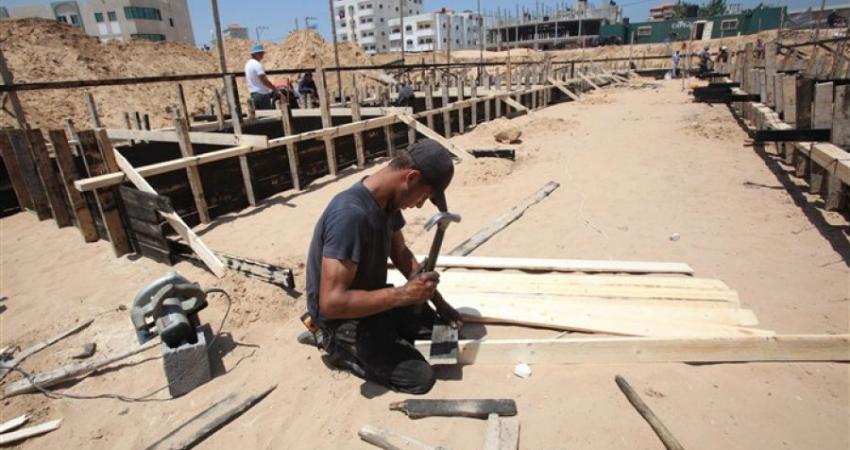 انخفاض مؤشر أسعار تكاليف البناء والطرق بالضفة 