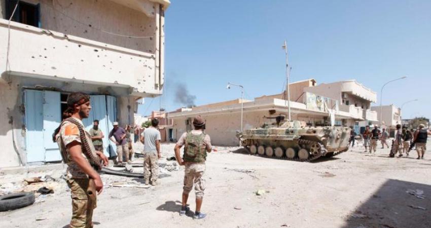 الطيران الليبي يقصف مواقع لتنظيم الدولة بسرت