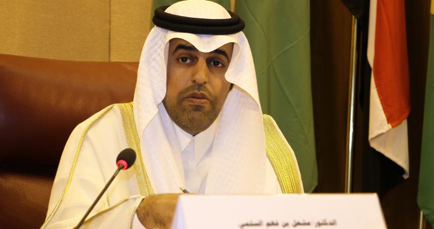الدكتور-مشعل-بن-فهم-السلمي-،-رئيس-البرلمان-العربي