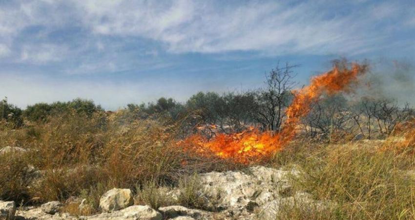 احتراق بطولكرم