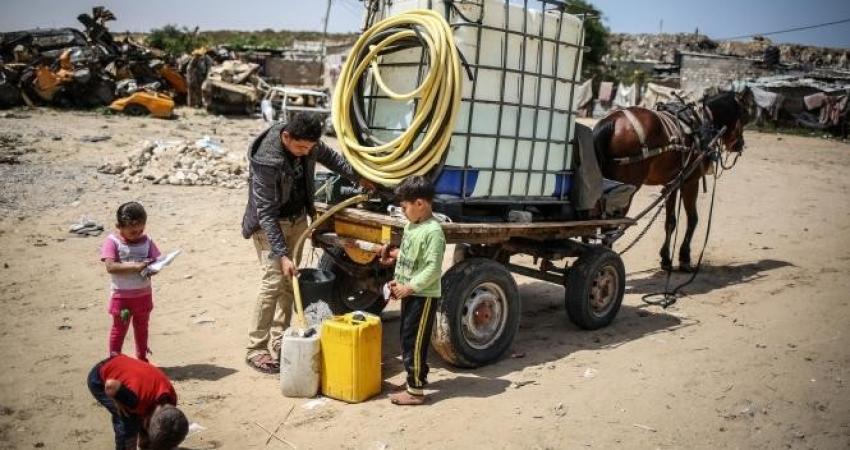 مياه غير صالحة للشرب بغزة وتلوثٌ بلغ 97%