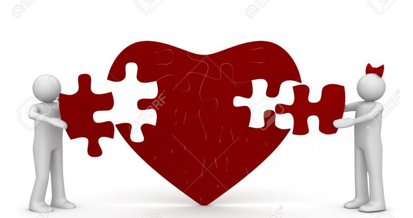 6238538-Love-is-a-puzzle-love-valentine-day-series-3d-isolated-characters-Stock-Photo